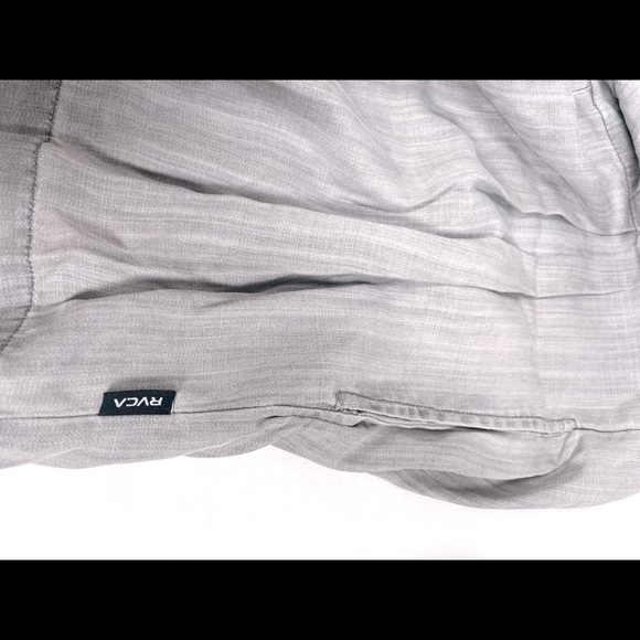 RVCA Grey Romper Cut Out Back Size Large - Picture 4 of 7